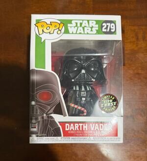 Funko Pop! Star Wars: Holiday - Darth Vader with Candy Cane #279 Glow Chase